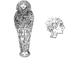 Mummy, of Penamen, priest of Amun Ra